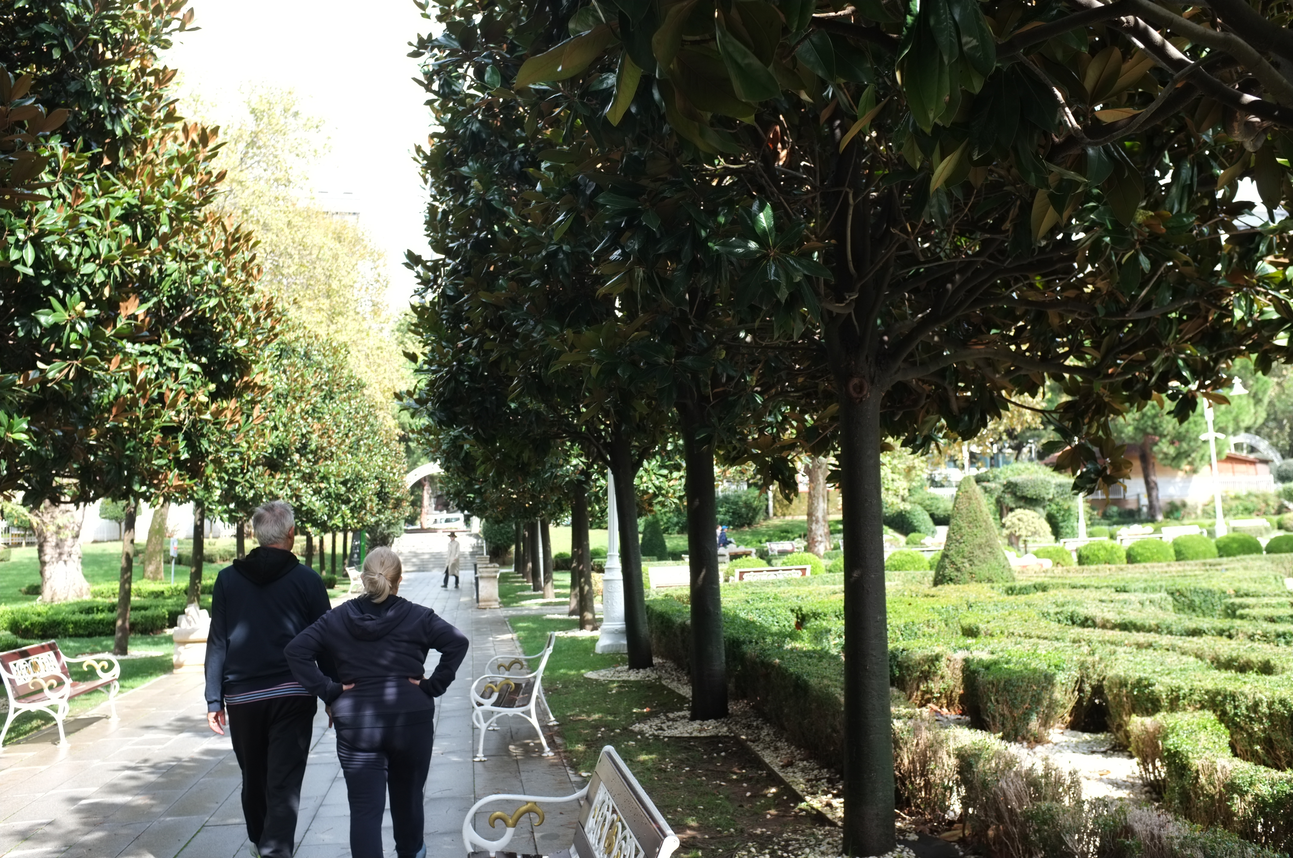 Yaşlı dostu Göztepe Parkı